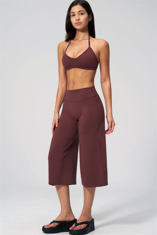 The Nexus Sports Bra Wide-Leg Crop 2-Piece Set