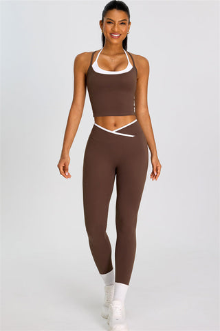 The Dwell Crop Top Leggings 2-Piece Set