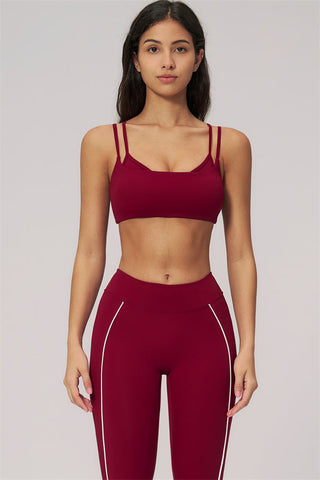 The Clarity Dual Strap Sports Bra Leggings 2-Piece Set