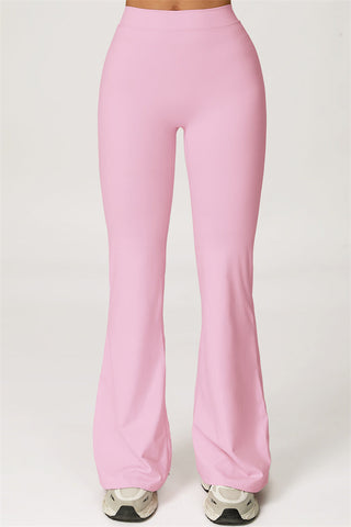 The Axis Crop Top Flared Leggings 2-Piece Set