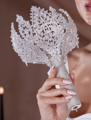 Wedding Bouquet Holder, Proposal Flower Holder - Glamourous Grace