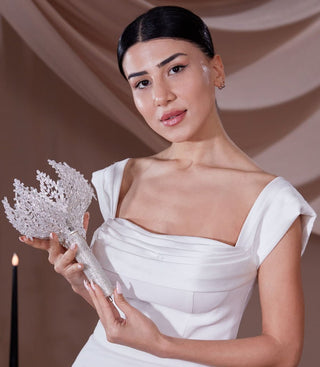 Wedding Bouquet Holder, Proposal Flower Holder - Glamourous Grace