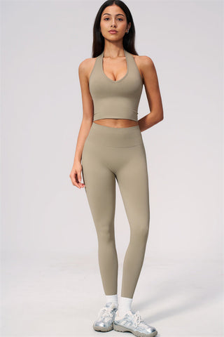 The New Allure Halter Top Leggings 2-Piece Set