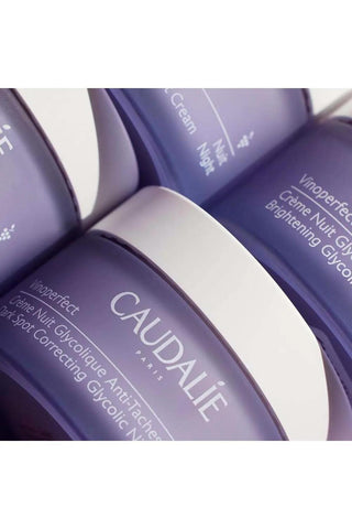 Caudalie Vinoperfect Dark Spot Night Cream - Natural, Non-Comedogenic & Dermatologically Tested Night Care for Hyperpigmentation - Glamourous Grace