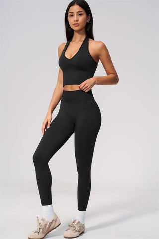 The New Allure Halter Top Leggings 2-Piece Set