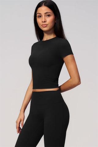 The Zura T-shirt Capri Leggings 2-Piece Set
