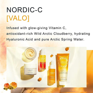 Lumene Brightening Gel Face Mask - Vegan Skincare with Cloudberry Extract & AHA Acids - Glamourous Grace