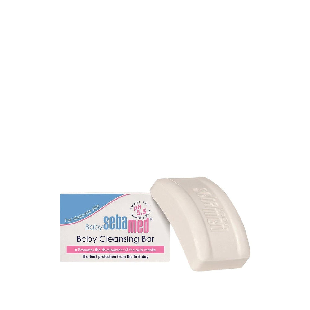 Sebamed Baby Cleansing Bar - Gentle, Dermatologically Tested Skincare for Sensitive Infant Skin - Glamourous Grace