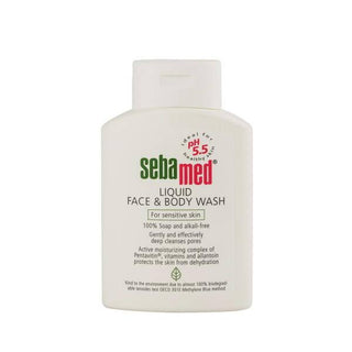 Sebamed Liquid Facial Cleanser - Gentle, pH-Balanced, Dermatologically Tested for Sensitive Skin - 200ml - Glamourous Grace