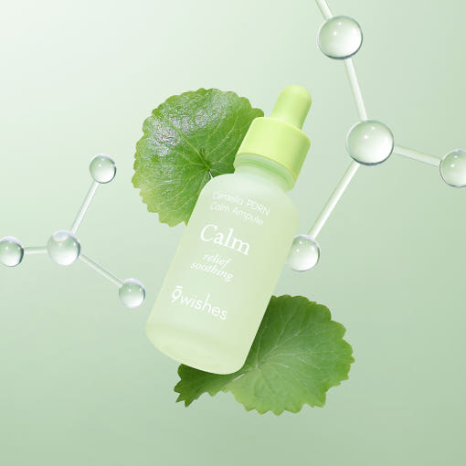 9wishes Centella PDRN Calm Ampoule 30ml - Glamourous Grace