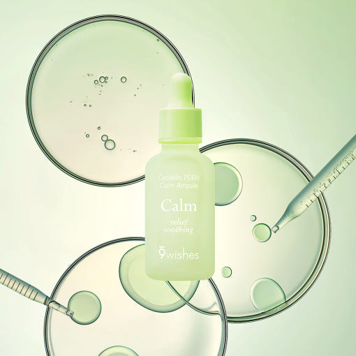 9wishes Centella PDRN Calm Ampoule 30ml - Glamourous Grace