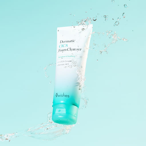 9wishes Dermatic CICA Foam Cleanser 150ml - Glamourous Grace