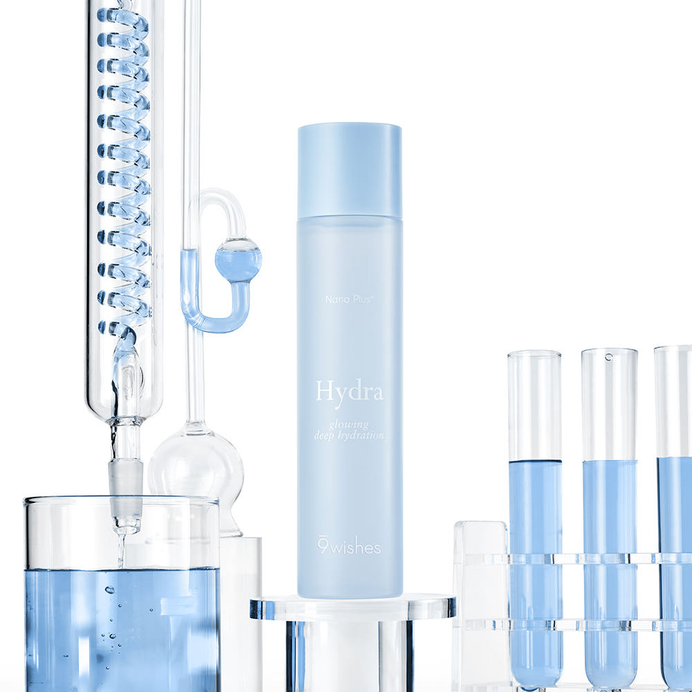 9wishes Hydra Ampoule Toner Nano Plus+ 150ml - Glamourous Grace