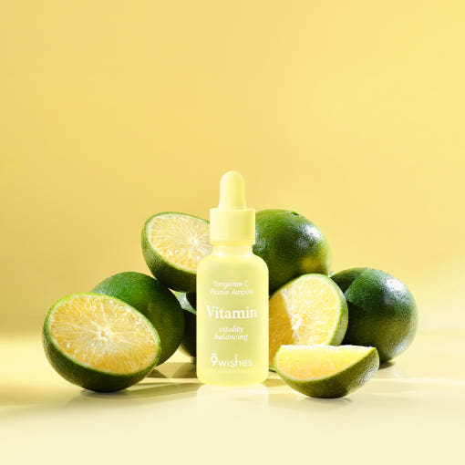 9wishes Tangerine C Vitamin Ampoule 30ml - Glamourous Grace