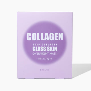 Deep Collagen Glass Skin Overnight Mask 4-pack