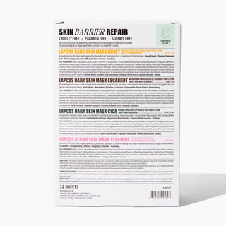 Skin Barrier Repair Variety Sheet Mask 12-Pack