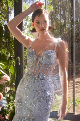 Andrea & Leo A1429 Dress Sequin Lace Applique Mermaid Gown