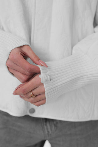 Mia Light Jacket in White