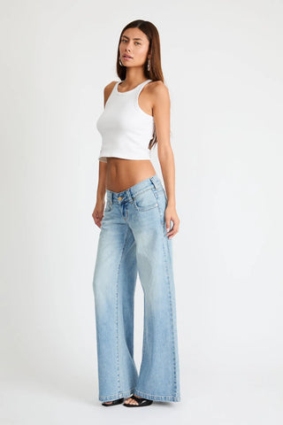 00 Super Low & Wide Jody Jeans - Glamourous Grace
