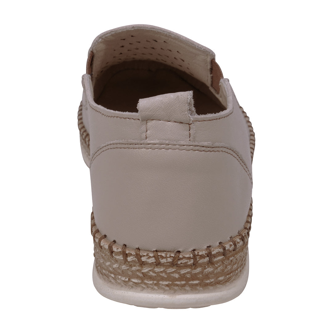 Amillie Ice Perforated Leather Flats - Glamourous Grace