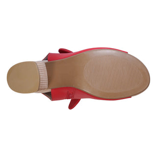 Women's Kimora Red Heeled Sandals