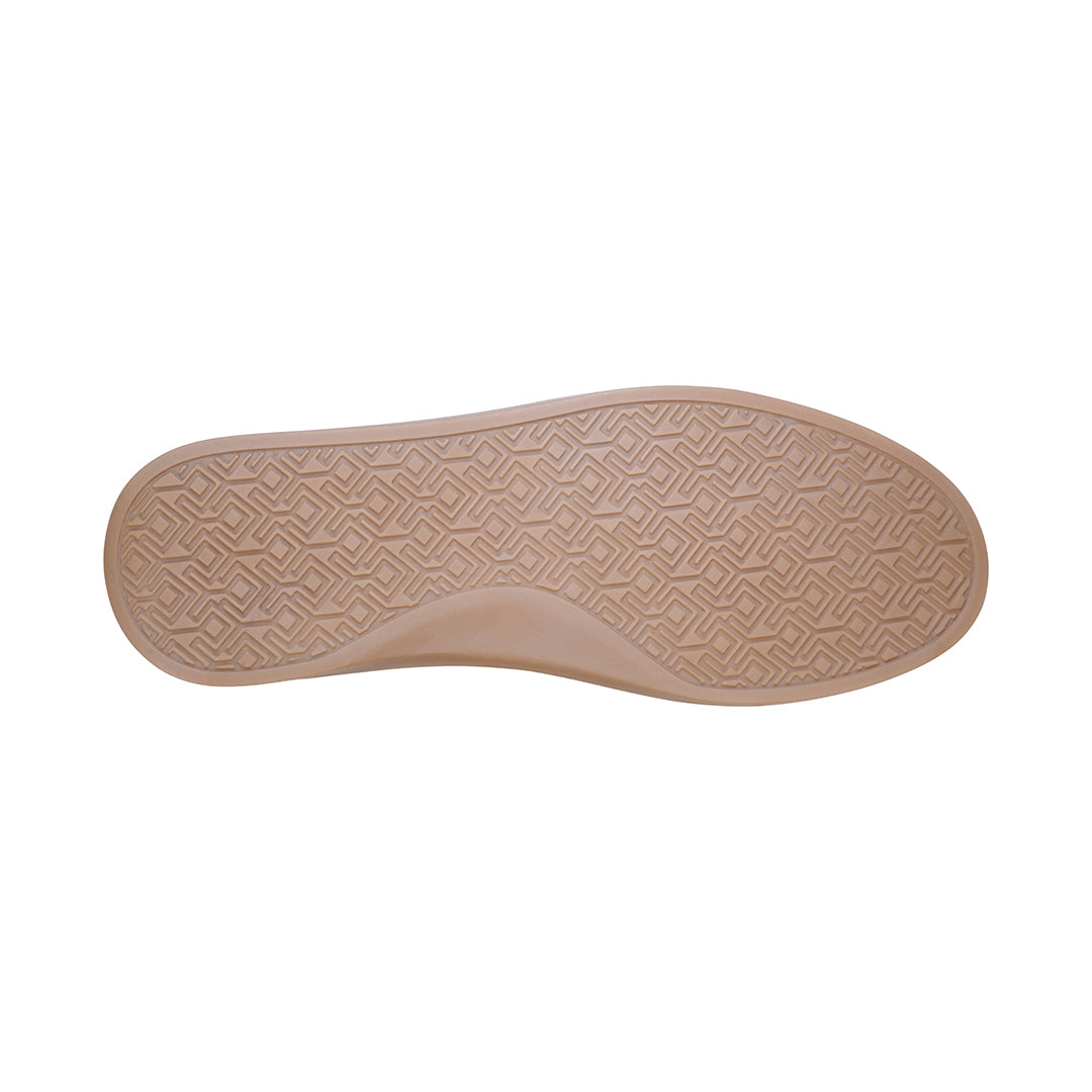 Ginger Grey Perforated Leather Flats - Glamourous Grace