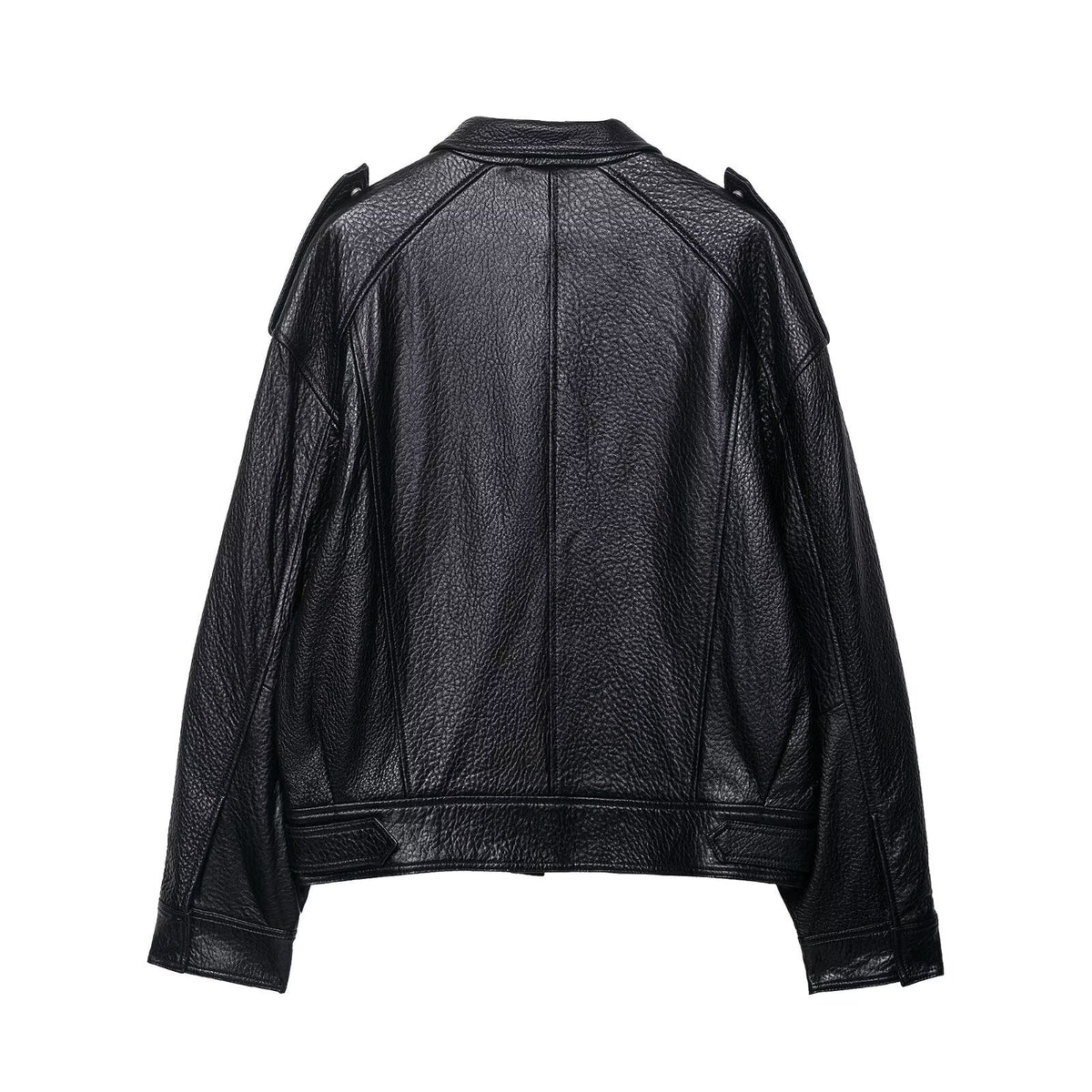 Women's Textured Faux Leather Biker Jacket BYMANYC ® New York CONTEMPORARY VIBRANT MODERN FASHION - New Collection