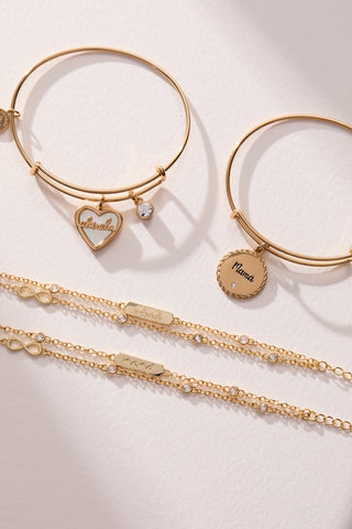 Abuela Infinity Chain Double Strand Bracelet