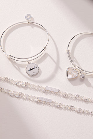 Abuela Infinity Chain Double Strand Bracelet