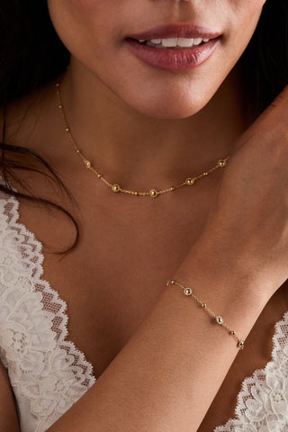 Floret Chain Bracelet