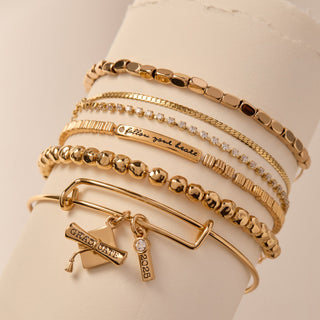 Follow Your Heart Stretch Bracelet