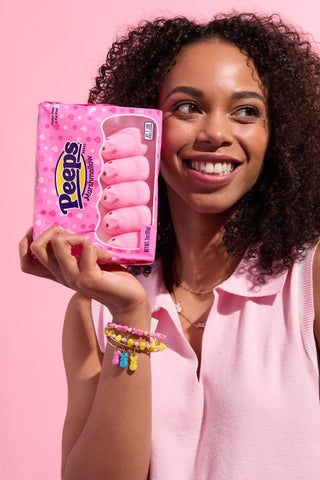 PEEPS® Chick Beaded Bangle