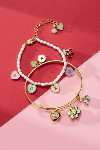 Sweethearts® 'Melt My Heart' Multi Charm Bangle