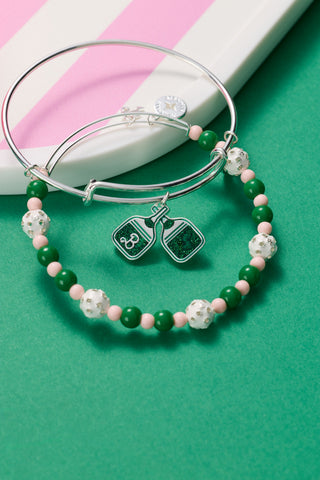 Barbie™ Pickleball Charm Bangle