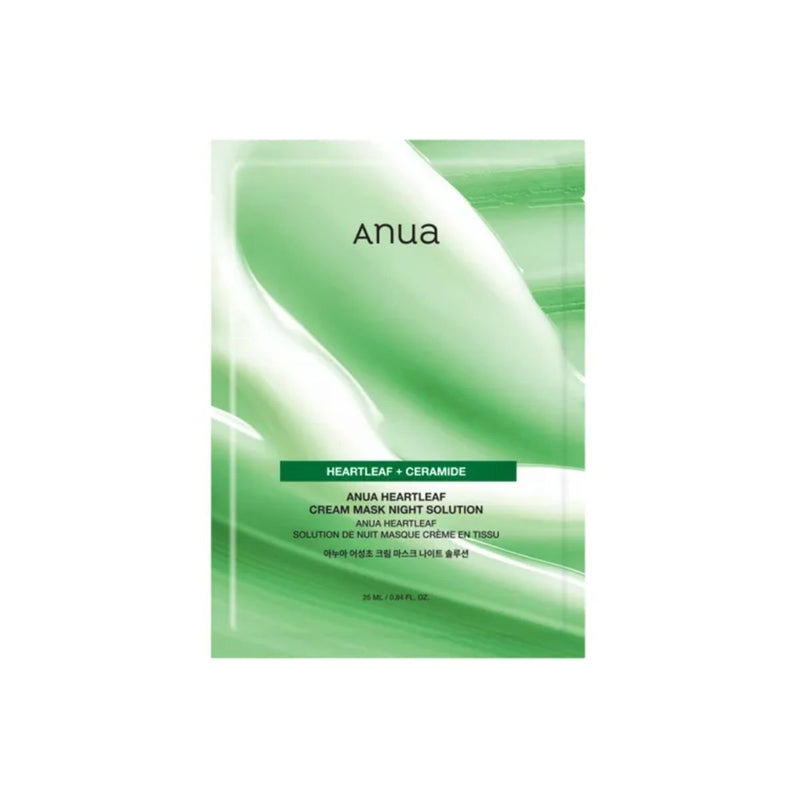 ANUA Heartleaf Cream Mask Night Solution - Glamourous Grace