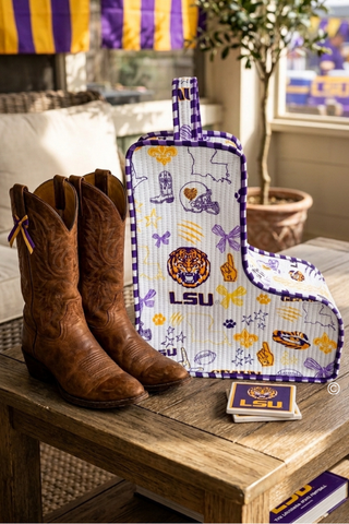 SC - ETA 9/30-10/14 LSU Boot Bag©