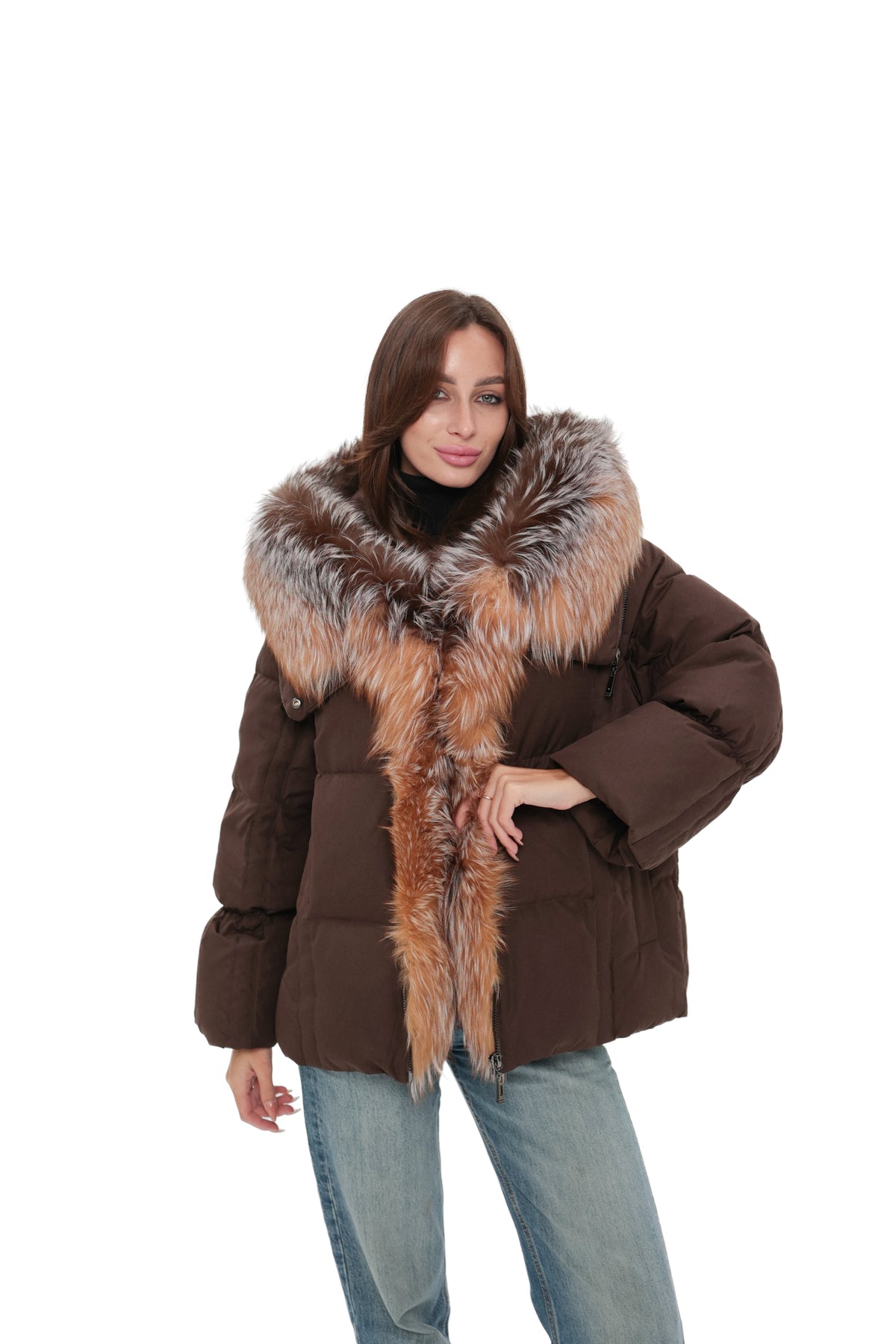 Valerie Genuine Fur Down Fill Parka