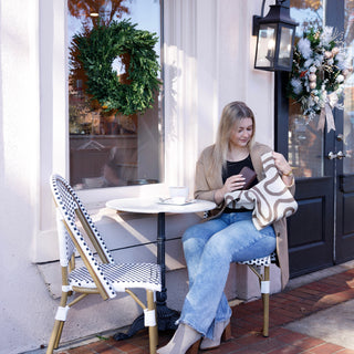 The Meander Beige Handbag - Glamourous Grace