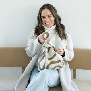 The Meander Beige Handbag - Glamourous Grace