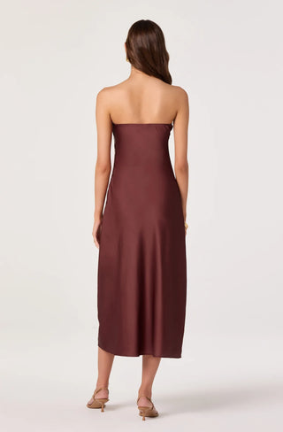 Annabeth Brown Floral Dress