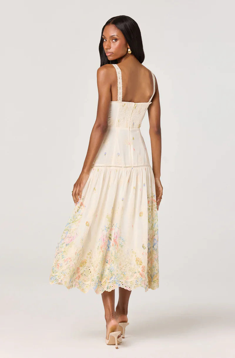 Pellagia Cream Multi Floral - Glamourous Grace