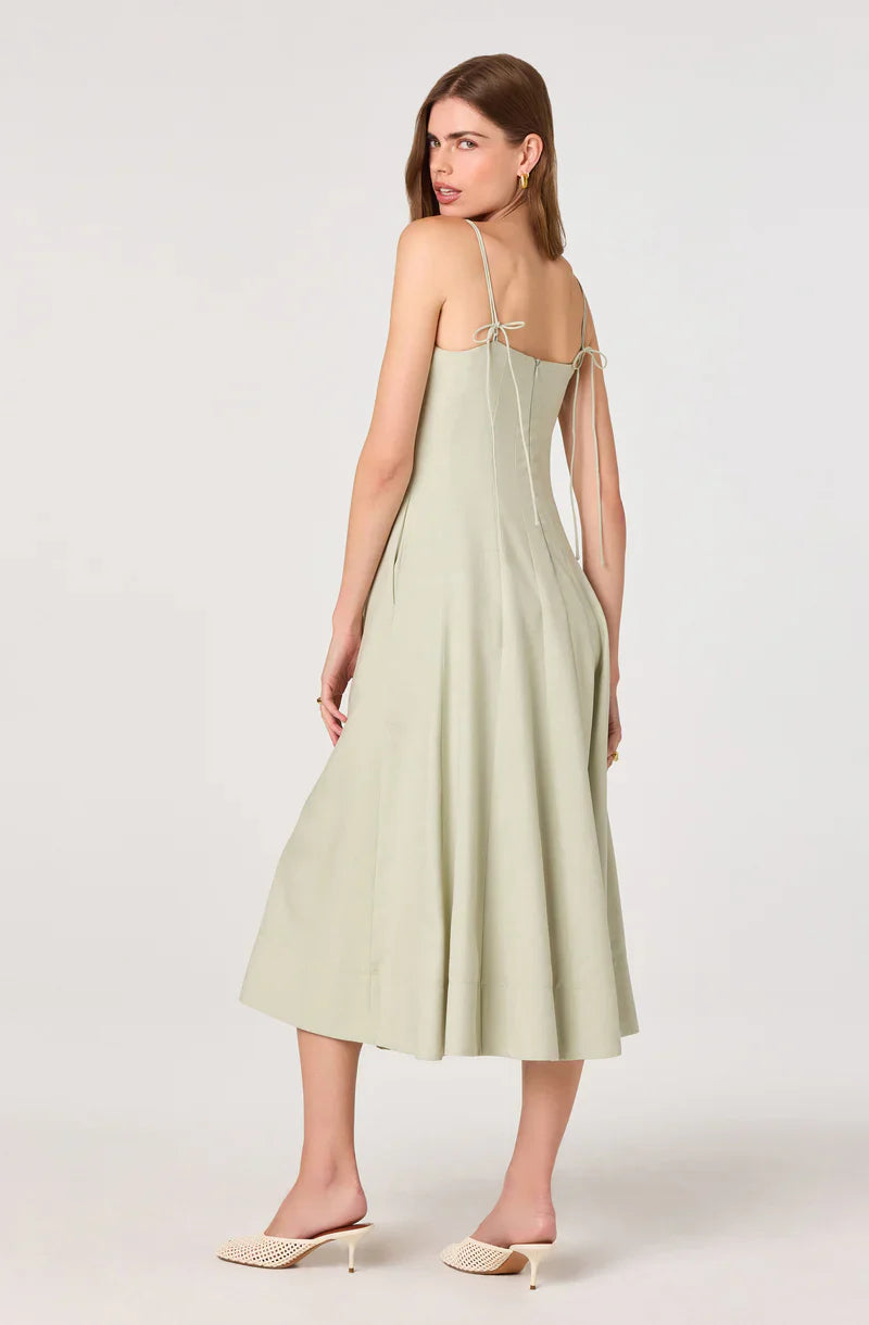 Trisha Pistachio Dress - Glamourous Grace