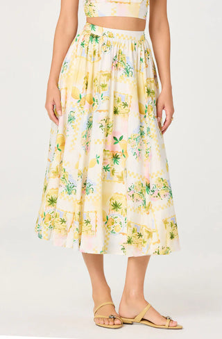 Kaleigh Lemon Paradise Skirt