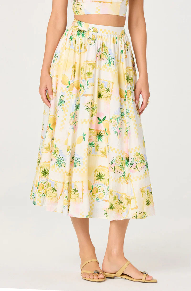 Kaleigh Lemon Paradise Skirt