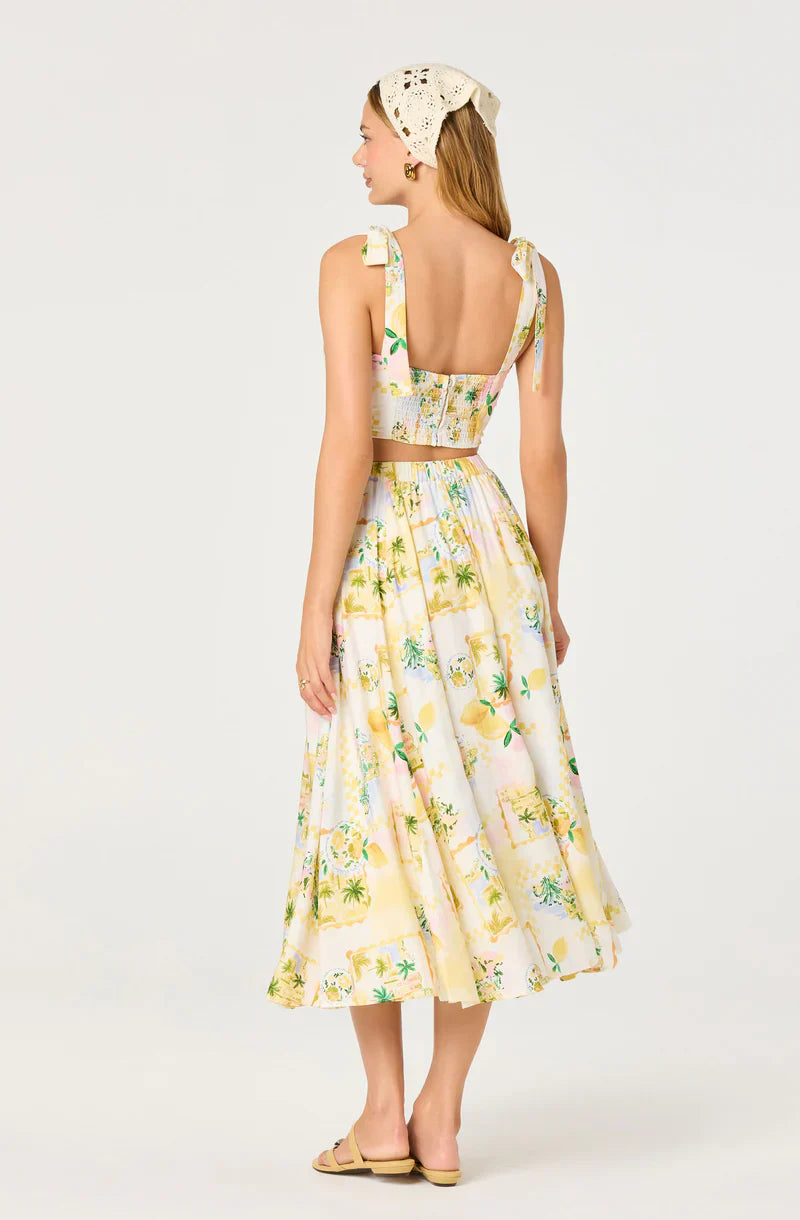 Kaleigh Lemon Paradise Skirt
