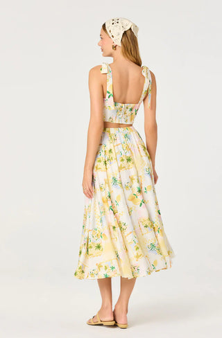 Kaleigh Lemon Paradise Top - Glamourous Grace