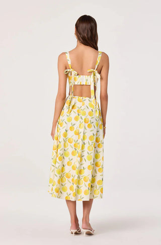 Myria Lemon Print Skirt - Glamourous Grace