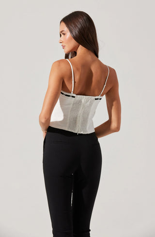 Paiton Top | White - Glamourous Grace