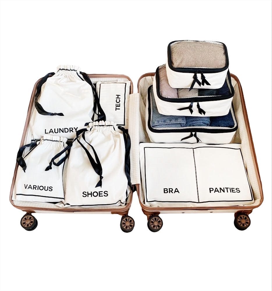 BA Travel Set, 8-pack – Cream - Glamourous Grace