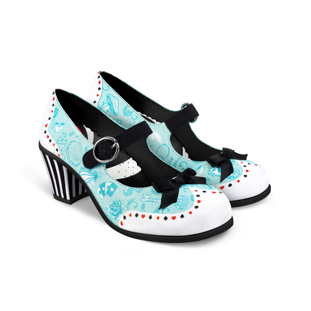 Alice Women's Mary Jane Mid Heels - Glamourous Grace